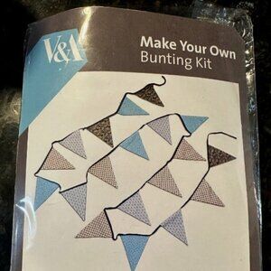 Clothkits for the Victoria & Albert Museum - Bunting Craft Kit - NEW & RARE